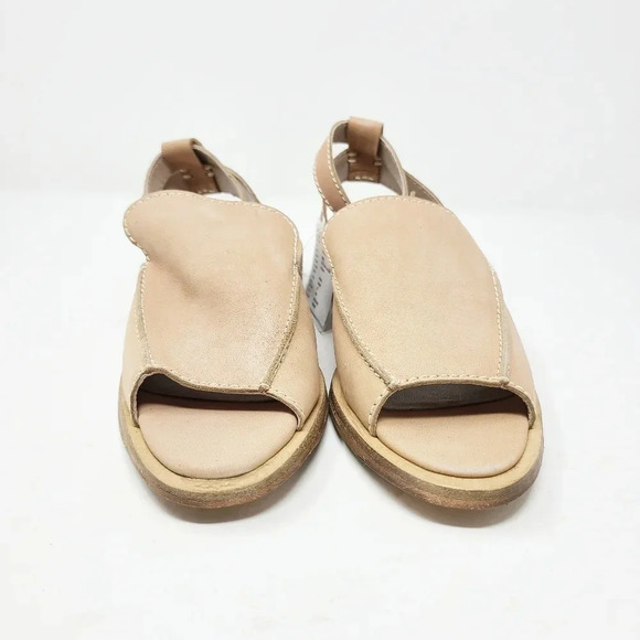 New Free People Mackey Leather Slingback Loafers 37 - Picture 2 of 6